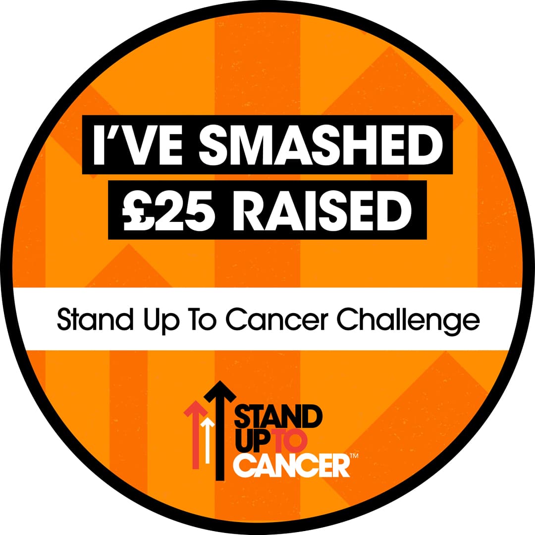 SU2C Squats Challenge £25 Raised Badge.