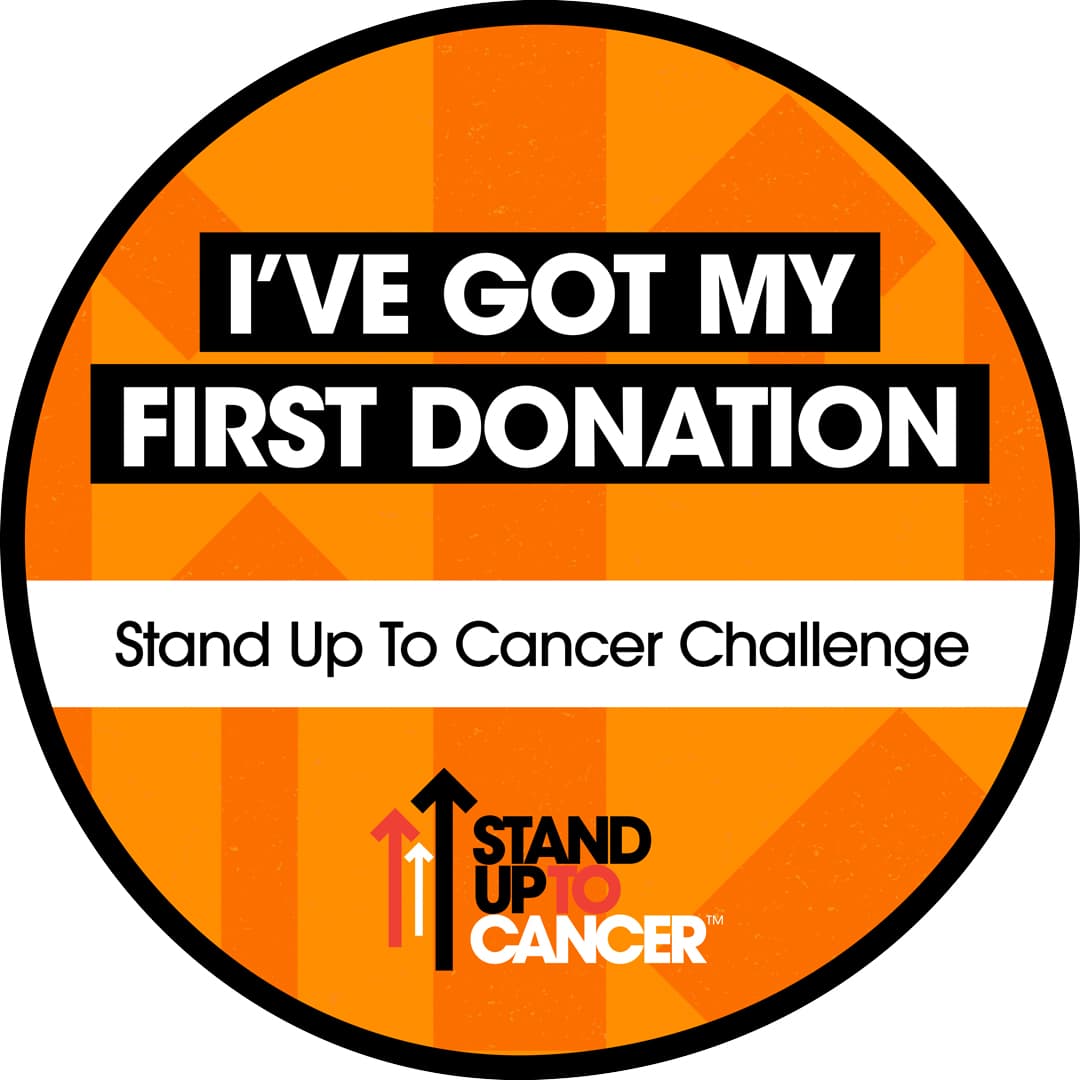 SU2C Squats Challenge First Donation Badge.