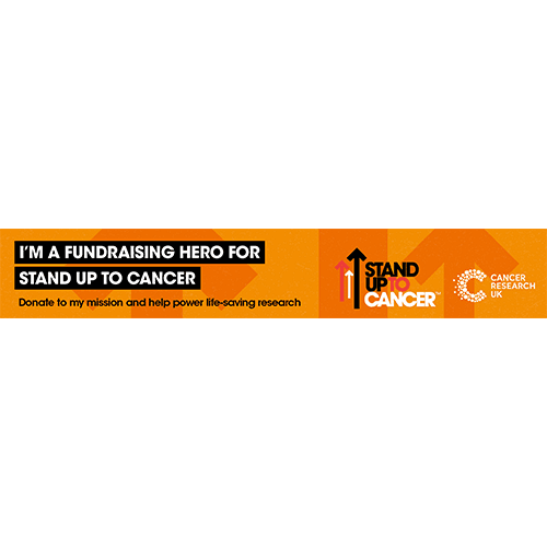 Email signature – Fundraising Superhero.