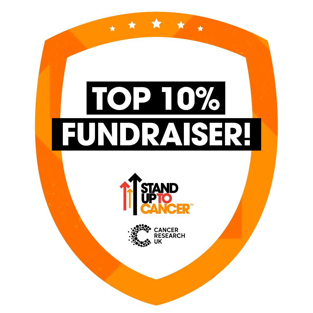 Top 10% fundraiser!
