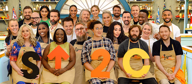The celebrity contestants for The Great Stand Up To Cancer Bake Off Series 9.